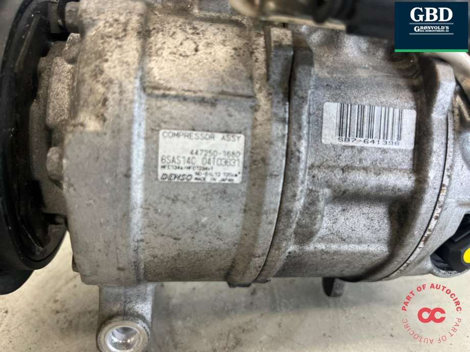 Aircondition kompressor til Mercedes B-Klasse 2011-2018 (W246) (W246) (A 000 830 36 02|)