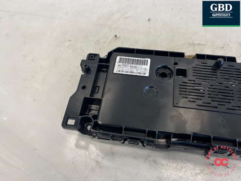 Instrumentpanel til Peugeot 508 2018-->> (Type II)  (98 435 575 80|98 164 805 80|)