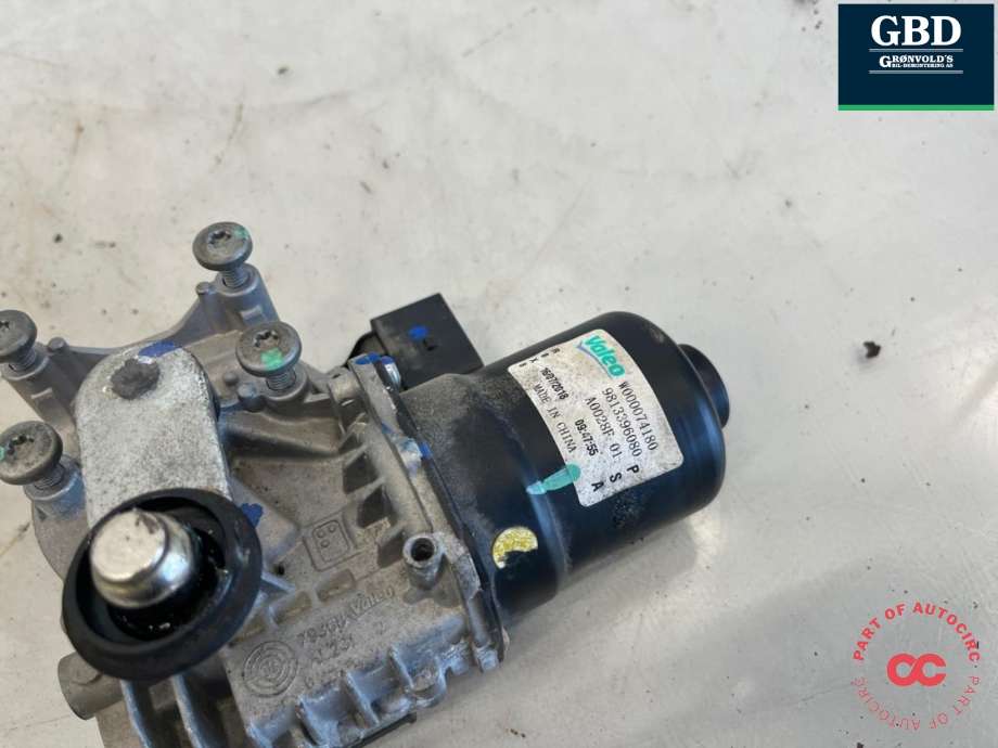 Viskermotor frontrute til Peugeot 508 2018-->> (Type II)  (98 133 960 80|)