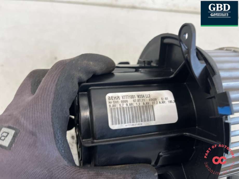 Varmeapparat motor til Mercedes C-Klasse 2011-2014 (Fase 2) (W204) (W204) (A 212 820 07 08|)