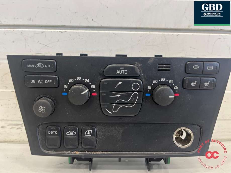 Varmeapparat betjening til Volvo V70 2000-2004 (Type II, Fase 1) (8691876|)