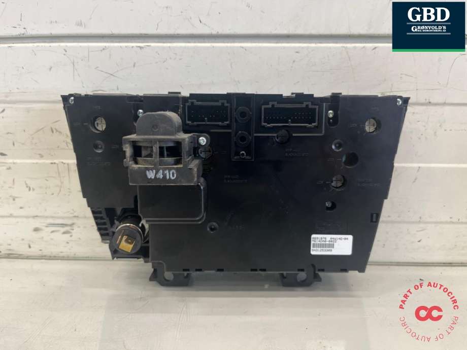 Varmeapparat betjening til Volvo V70 2000-2004 (Type II, Fase 1) (8691876|)