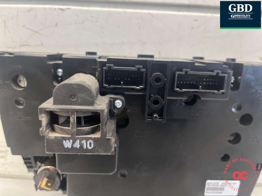 Varmeapparat betjening til Volvo V70 2000-2004 (Type II, Fase 1) (8691876|)