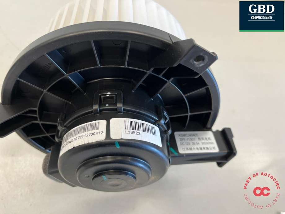 Varmeapparat motor til MG ZS EV 2022-->> (Type I, Fase 2)  (ASMCJ40405|)