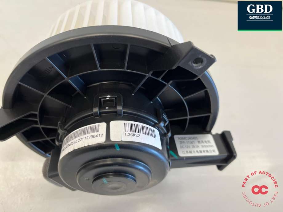 Varmeapparat motor til MG ZS EV 2022-->> (Type I, Fase 2)  (ASMCJ40405|)
