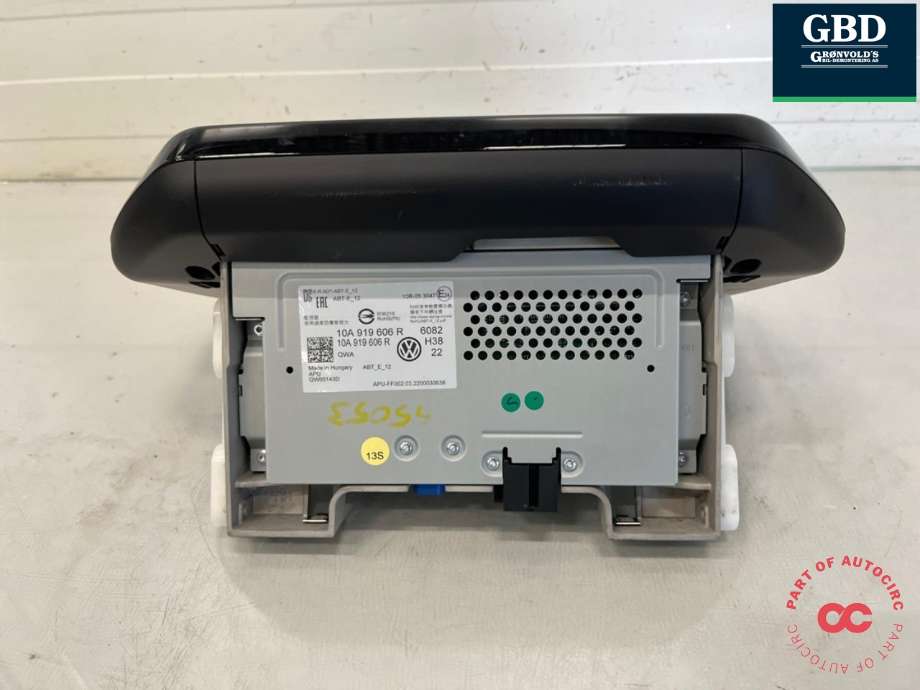 Multimedia display (MCU - Media Controller Unit) til VW ID.4 2020-->>  (10B 919 606 B|10A 919 606 R|)