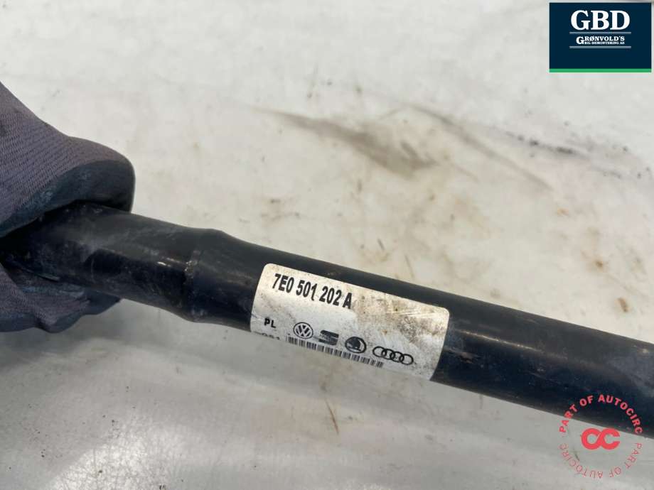 Drivaksel høyre bak, diesel/automat til VW Transporter / Caravelle 2015-2019 (T6) (T6) (7E0 501 202 A|7E0 501 202 AX|)
