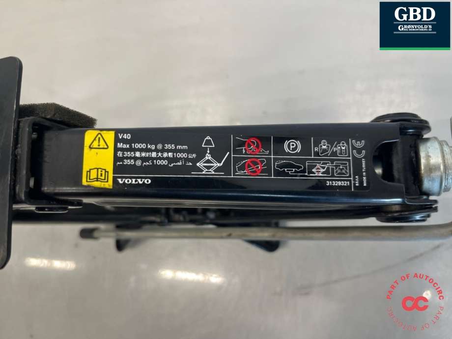 Jekk original til Volvo V40 2012-2019 (31362159|)