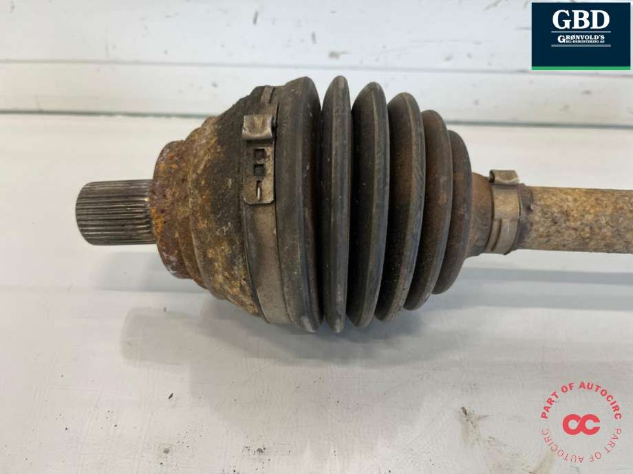 Drivaksel venstre foran, diesel/manuell til VW Caddy 2015-2020 (Type III, Fase 3)  (1K0 407 271 LB|1K0 407 763 KX|)
