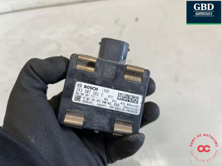 Sensor radar til VW Caddy 2015-2020 (Type III, Fase 3) (2K5 907 561 C|)