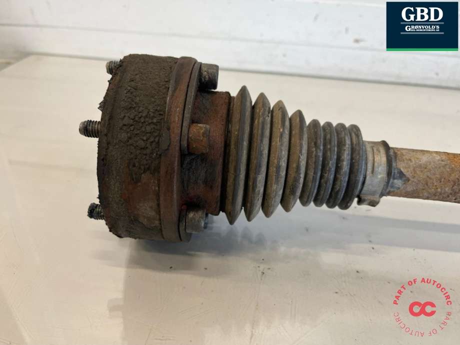 Drivaksel venstre bak, diesel/automat til VW Tiguan 2007-2011 (Type I, Fase 1)  (1K0 501 203 F|1K0 501 203 FX|)