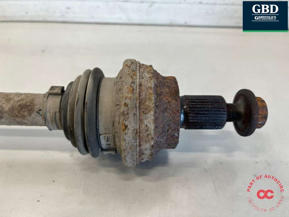 Drivaksel venstre bak, diesel/automat til VW Tiguan 2007-2011 (Type I, Fase 1)  (1K0 501 203 F|1K0 501 203 FX|)