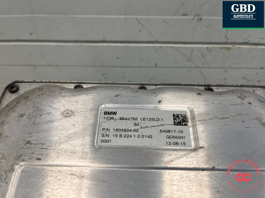 Inverter elbil til BMW i3 2013-2022  (12 36 5 A38 757|8644782|1804934-02)