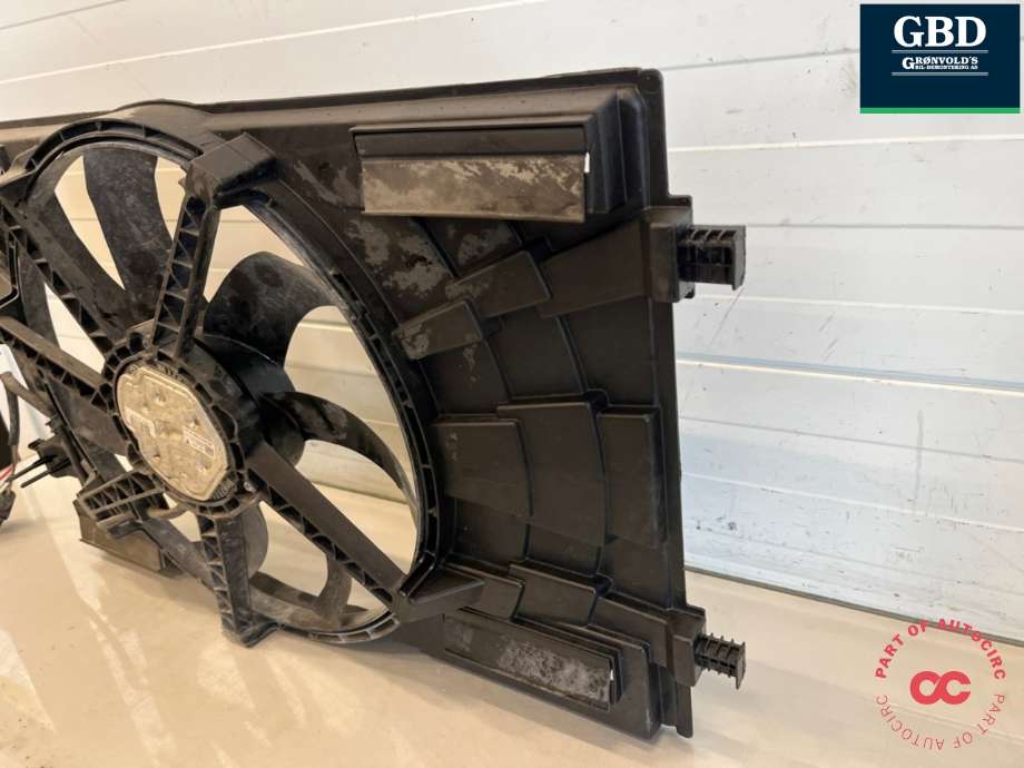 Kjølevifte elektrisk til Škoda Octavia 2013-2016 (Type III, Fase 1)  (5WA 121 203 G|5Q0 121 203 AB|5Q0 121 203 CD)