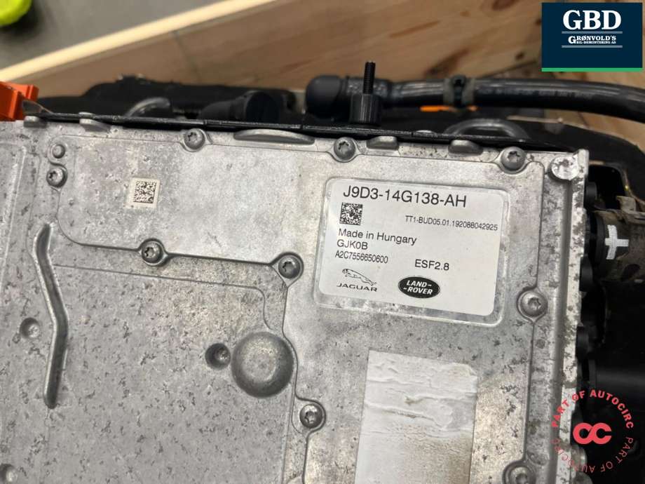 Motor elbil bak til Jaguar I-PACE 2018-->>  (T4K20799|J9D375764AP|T4K9605  | J9D375764AG)