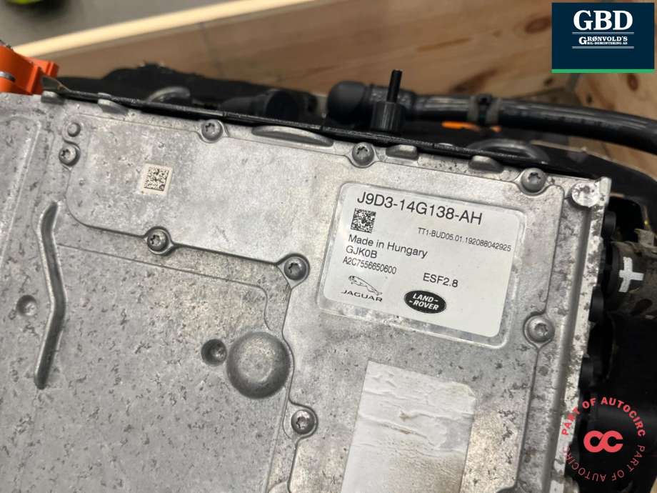 Motor elbil bak til Jaguar I-PACE 2018-->>  (T4K20799|J9D375764AP|T4K9605  | J9D375764AG)