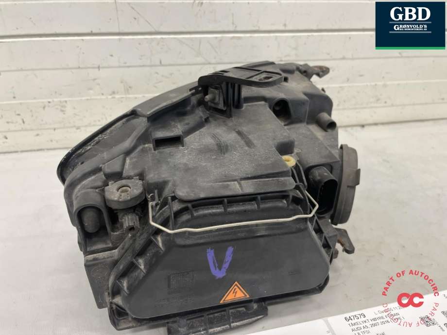 Frontlykt venstre xenon til Audi A5 2007-2016 (Type I)  (8T0 941 029 AN|)