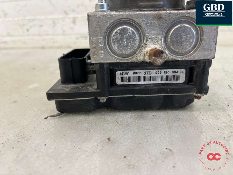 ABS sentral til Citroën C4, Picasso 2006-2013 (Type I) (4541 QE| 265 951 525|4541 NN 9666637680|4541 NP)