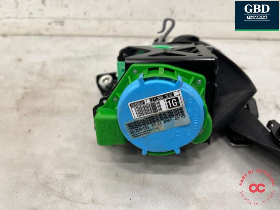 Sikkerhetsbelte foran venstre til Citroën C4, Picasso 2006-2013 (Type I) (8974 XJ|9654964477|501ZCAH1SQ)