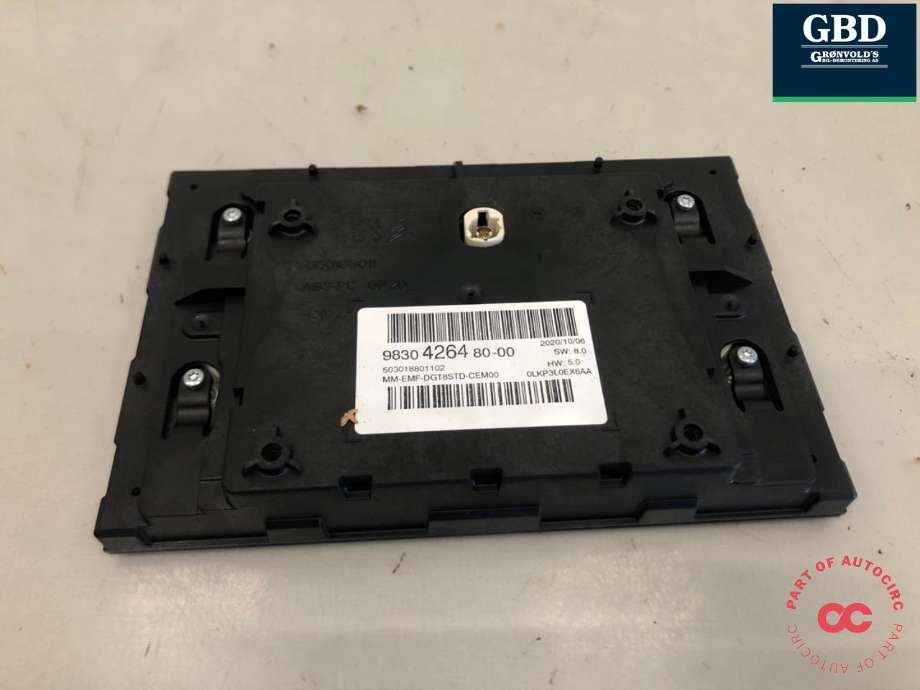 Bilstereo navigasjon til Toyota Proace 2016-->> (Type II) (SU001B1546|)