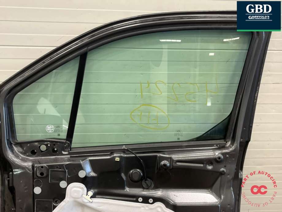 Dør høyre foran til Ford Transit Connect 2018-->> Type II, Fase 2  (2707400|PKT1B-V20124-BE|)