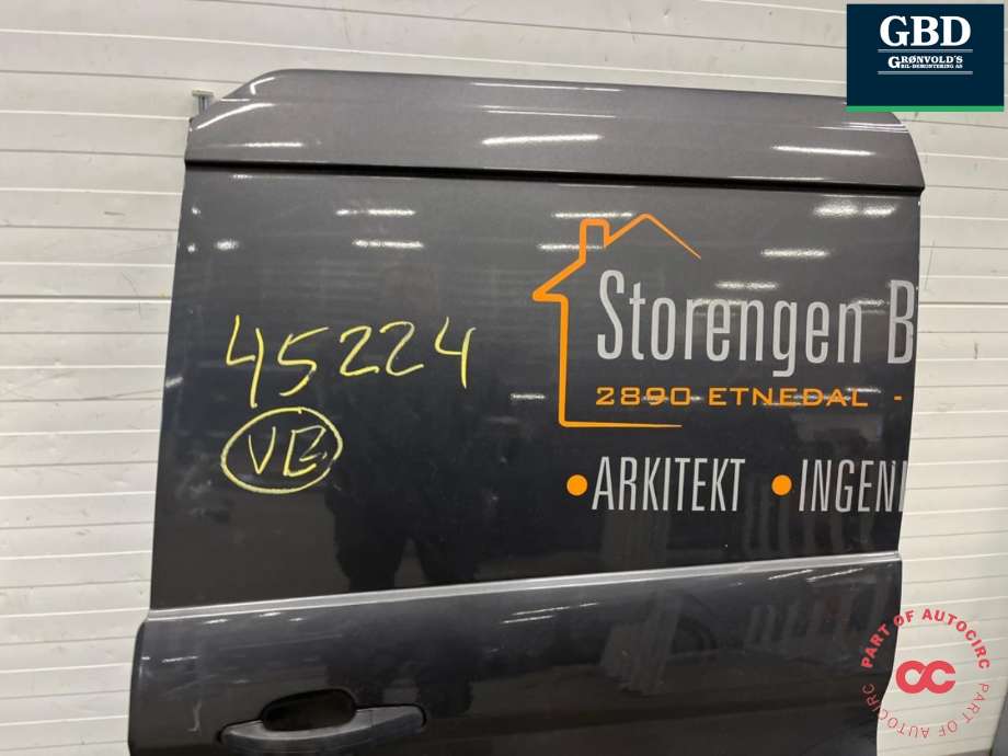 Dør venstre skyvedør til Ford Transit Connect 2018-->> Type II, Fase 2 (2504619|PDT11-V24603-AG|)