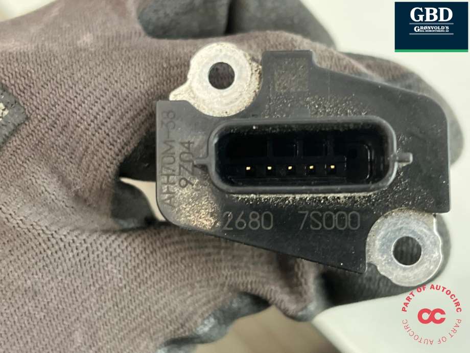 Luftmengde/luftmassemåler til Nissan 370 Z 2009-->>  (226807S000|22680 7S000|AFH70M-389Z04)