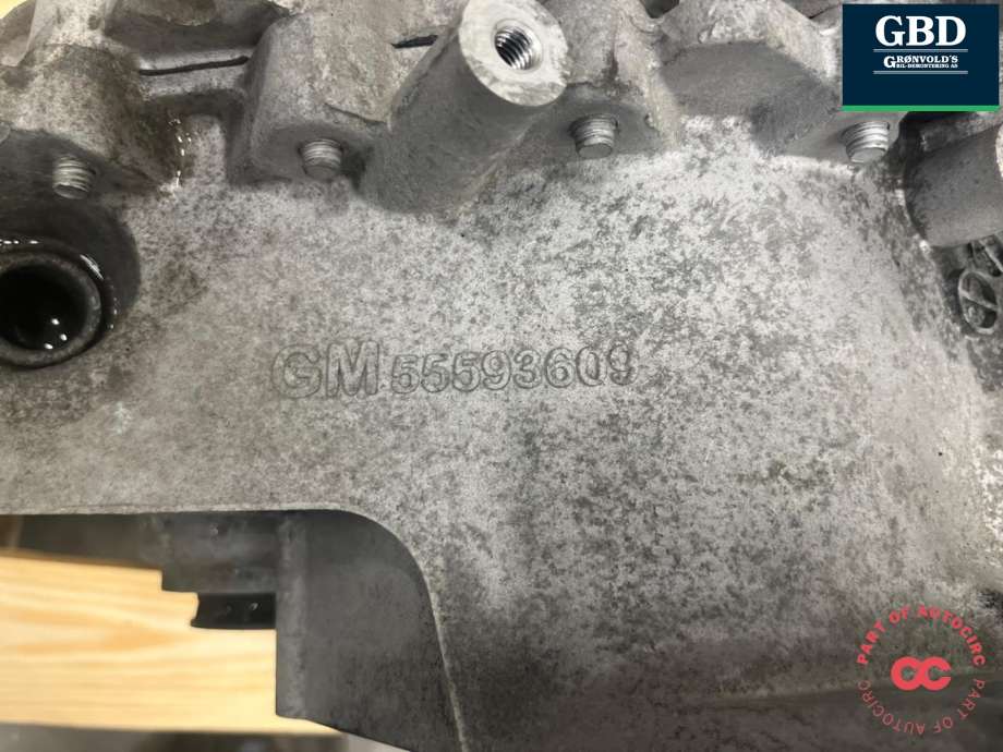 Girkasse manuell 6-trinn til Opel Corsa E 2015-2019 (55489874|GM 55593609|55493088|MFX)