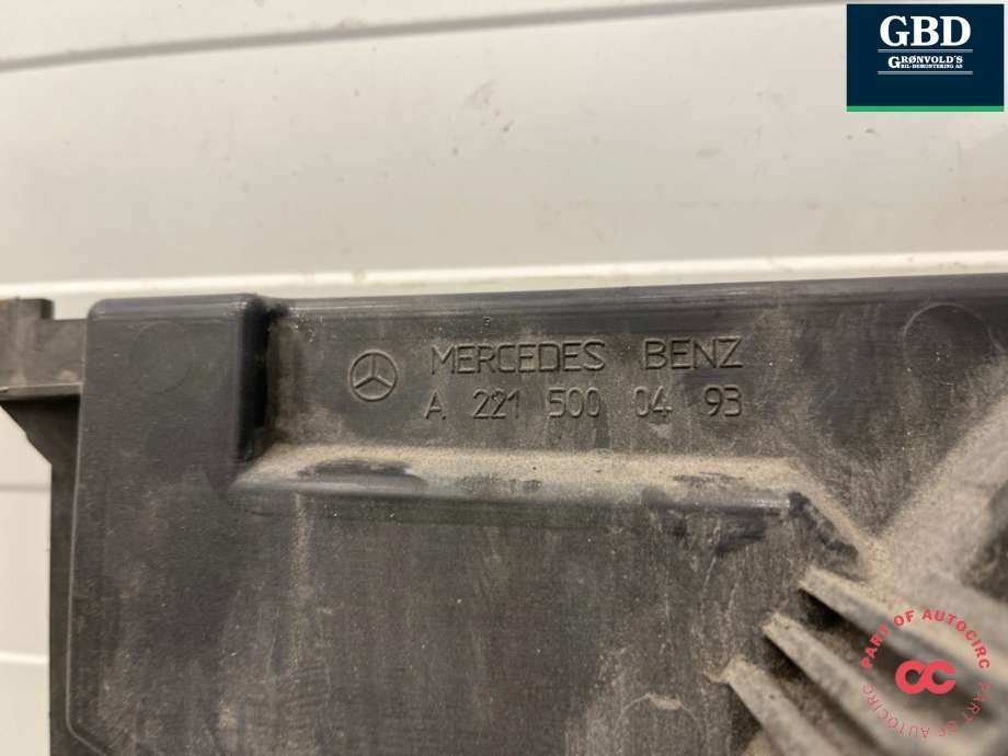 Kjølevifte elektrisk til Mercedes S-Klasse 2005-2013 (W221) (W221) (A 221 906 65 00|A 221 500 11 93|A 221 505 01 55)