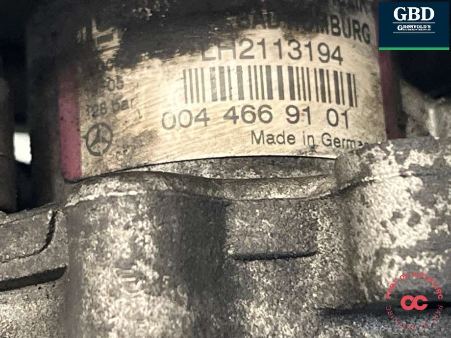 Servo pumpe mekanisk til Mercedes S-Klasse 2005-2013 (W221) (W221) (A 004 466 91 01|A 004 466 91 01 80|)