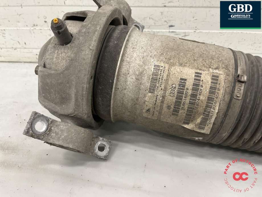 Fjær bak nivå luftpute/belg til Audi Q7 2006-2010 (Type I, Fase 1) (7L8 616 020 G|7L8 616 020 C|)