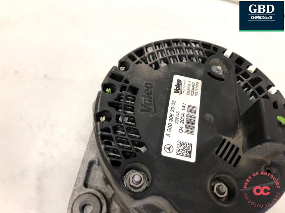 Dynamo diesel til Mercedes E-Klasse 2016-2023 (W213) (W213) (VALEO|A 000 906 39 03|)
