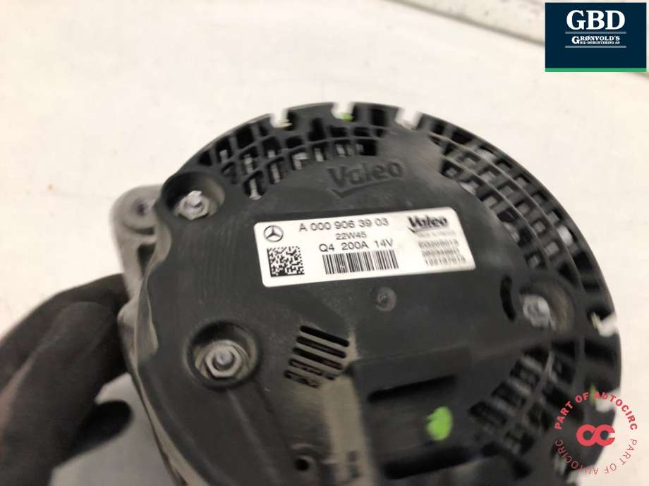 Dynamo diesel til Mercedes E-Klasse 2016-2023 (W213) (W213) (VALEO|A 000 906 39 03|)