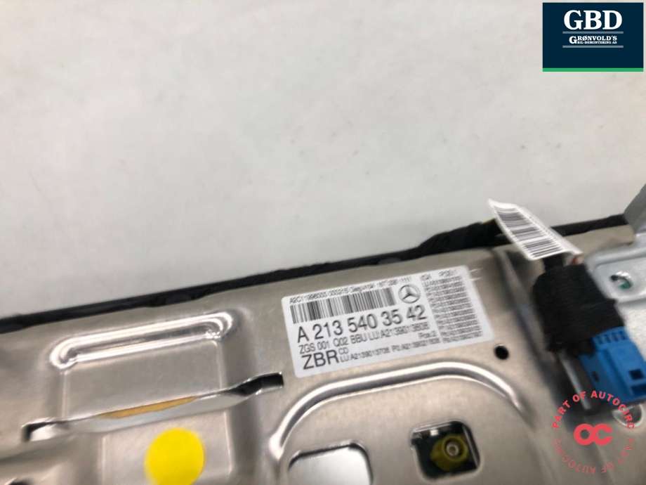 Instrumentpanel til Mercedes E-Klasse 2016-2023 (W213) (W213) (A 213 540 70 58|A 213 540 35 42|)