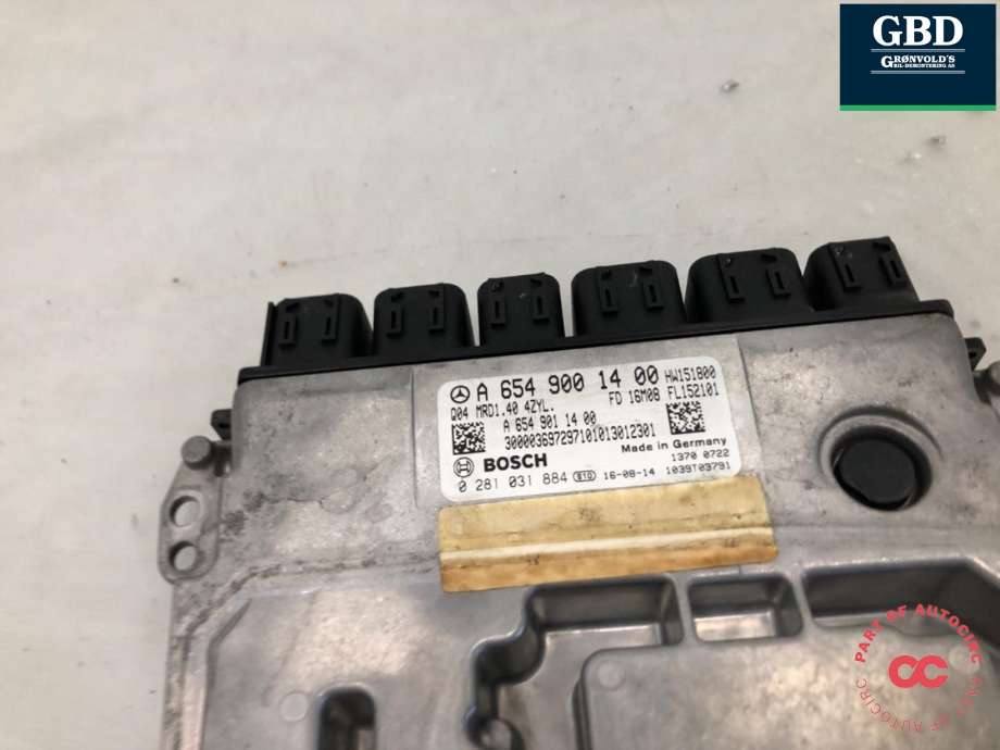 Styreenhet motor til Mercedes E-Klasse 2016-2023 (W213) (W213) (A 654 900 32 00|A 654 900 14 00|)