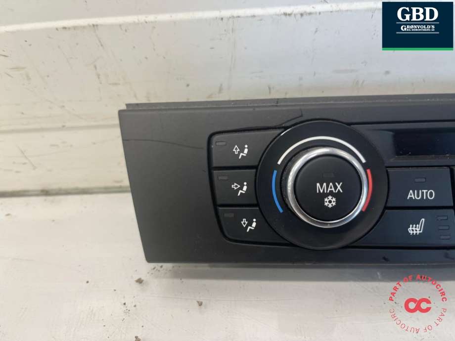 Varmeapparat betjening til BMW 3-Serie 2005-2011 (E90/E91/E92/E93) (E90/E91/E92/E93) (64 11 9 292 264|64119248582-01|)