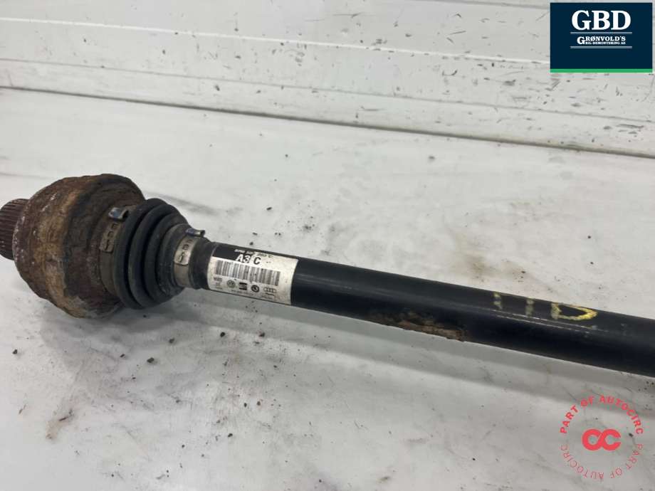 Drivaksel høyre bak, diesel/automat til Audi Q5 2008-2012 (Type I, Fase 1)  (8R0 501 203 C|8R0 501 203 CX|)