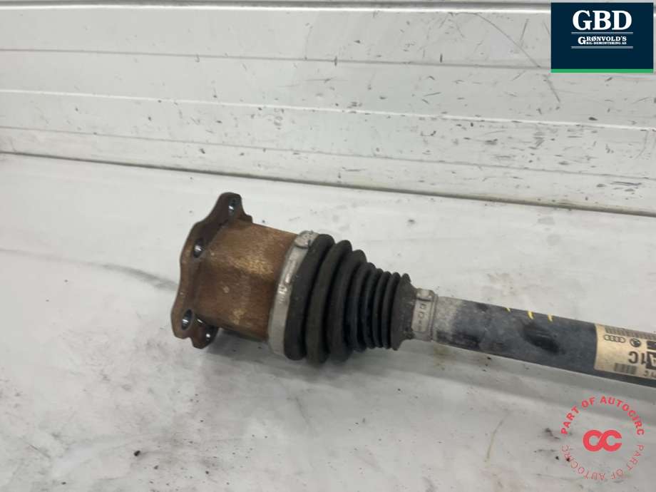 Drivaksel høyre foran, diesel/automat til Audi Q5 2008-2012 (Type I, Fase 1)  (8R0 407 271 C|8R0 407 271 CX|)