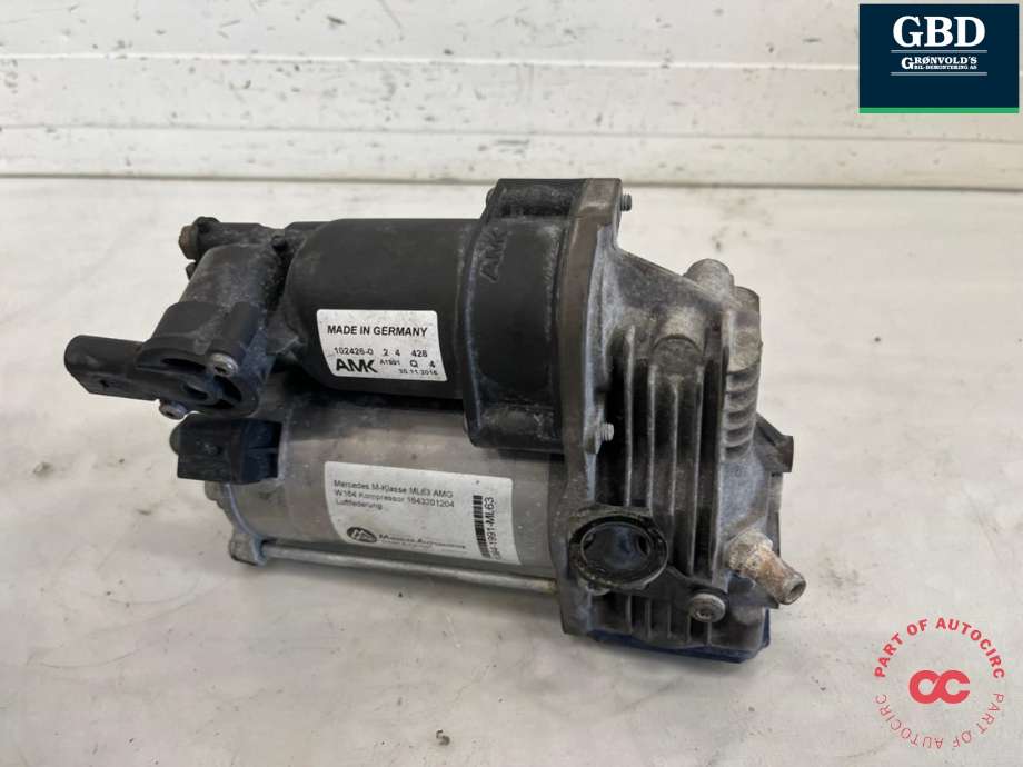 Kompressor nivå/luft til Mercedes ML 2005-2011 (W164) (W164) (A 164 320 02 04|A 164 320 00 04|)
