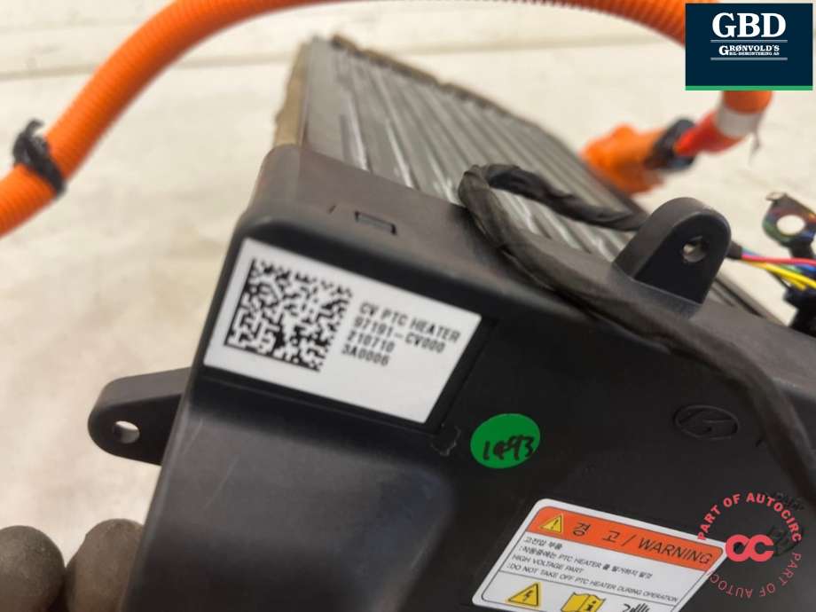 Varmeapparat PTC-heater til Kia EV6 2021-->>  (97191CV 000|)