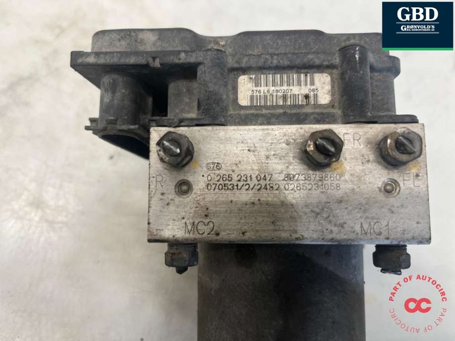 ABS sentral til Isuzu D-Max 2007-2012 (Type I) (8980087840|0 265 231 047|)