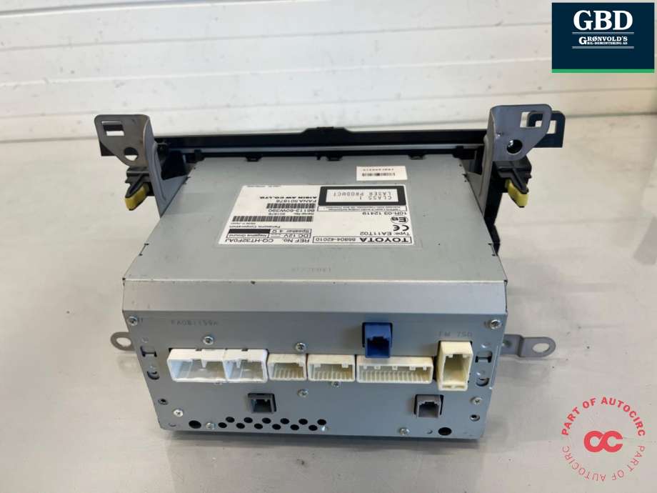 Bilstereo til Toyota RAV4 2013-2015 (Type IV, Fase 1)  (8614042040|86113-60W390|)