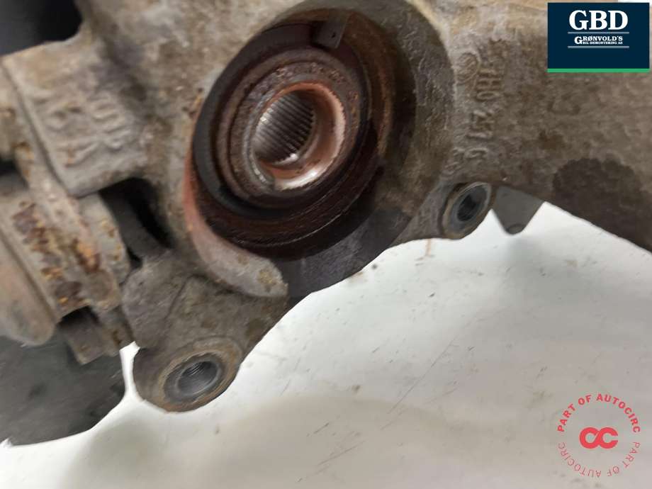 Hjulspindel venstre foran til VW Transporter / Caravelle 2015-2019 (T6) (T6) (7H0 407 257 G|)