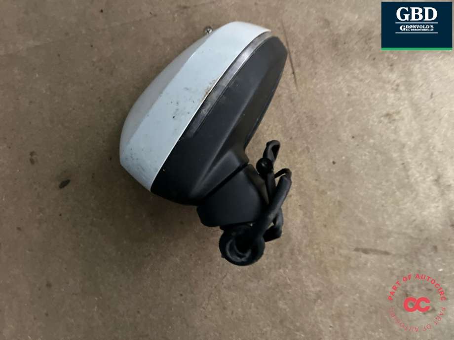 Speil høyre til Audi A3 2012-2016 (Type III, Fase 1)  (8V1 857 410 T  9B9|8V1 857 410 F  9B9|)