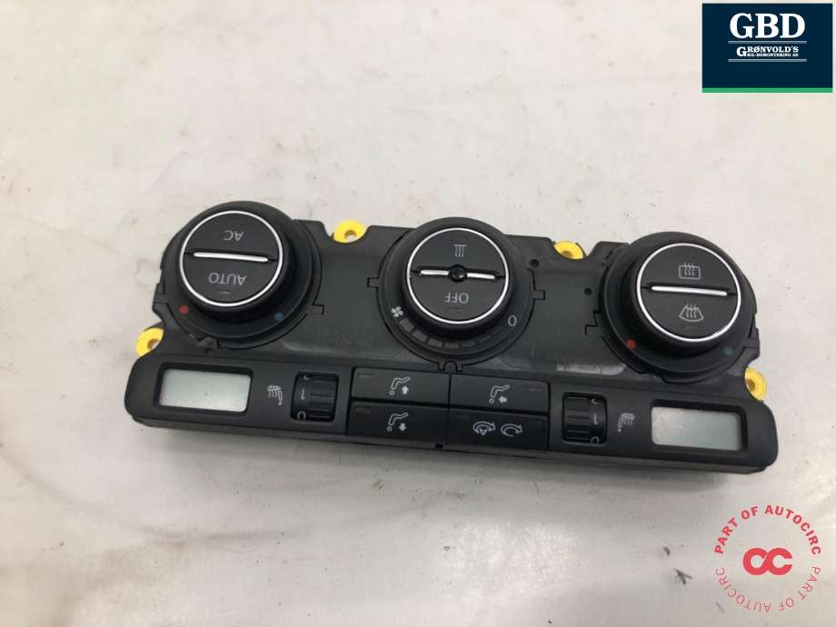 Varmeapparat betjening til VW Touran 2010-2015 (Type I, Fase 3)  (1K0 907 044 DC|)