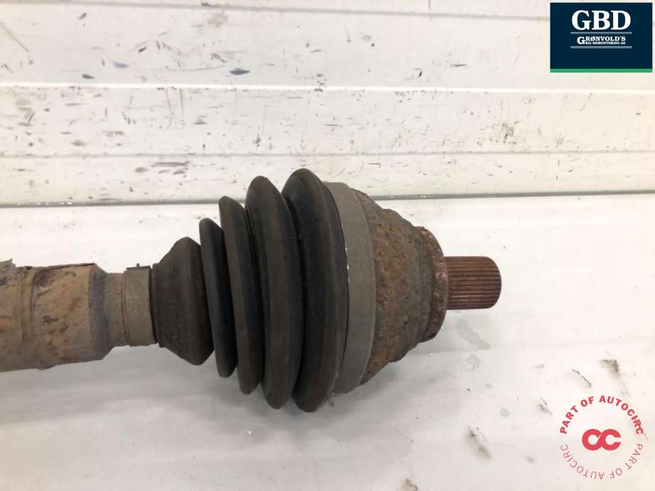 Drivaksel høyre foran, diesel/automat til VW Touran 2010-2015 (Type I, Fase 3)  (1K0 407 272 EN|1K0 407 272 RF|1K0 407 764 DX)