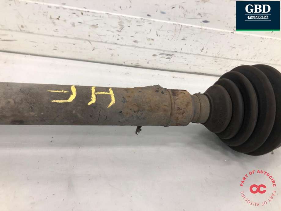 Drivaksel høyre foran, diesel/automat til VW Touran 2010-2015 (Type I, Fase 3)  (1K0 407 272 EN|1K0 407 272 RF|1K0 407 764 DX)