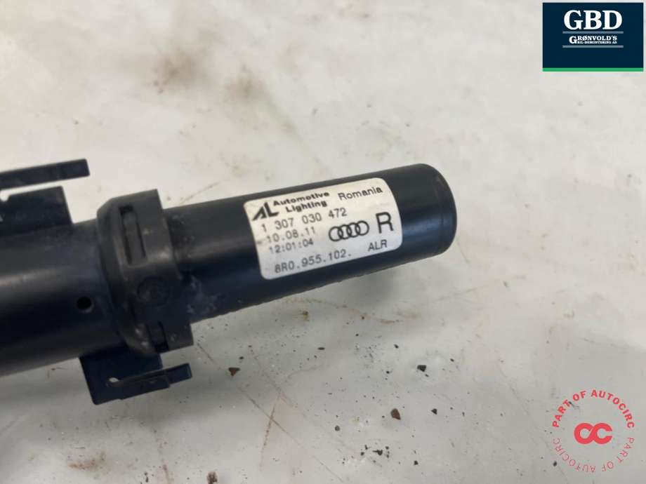 Lyktespylerdyse til Audi Q5 2008-2012 (Type I, Fase 1) (8R0 955 101|)