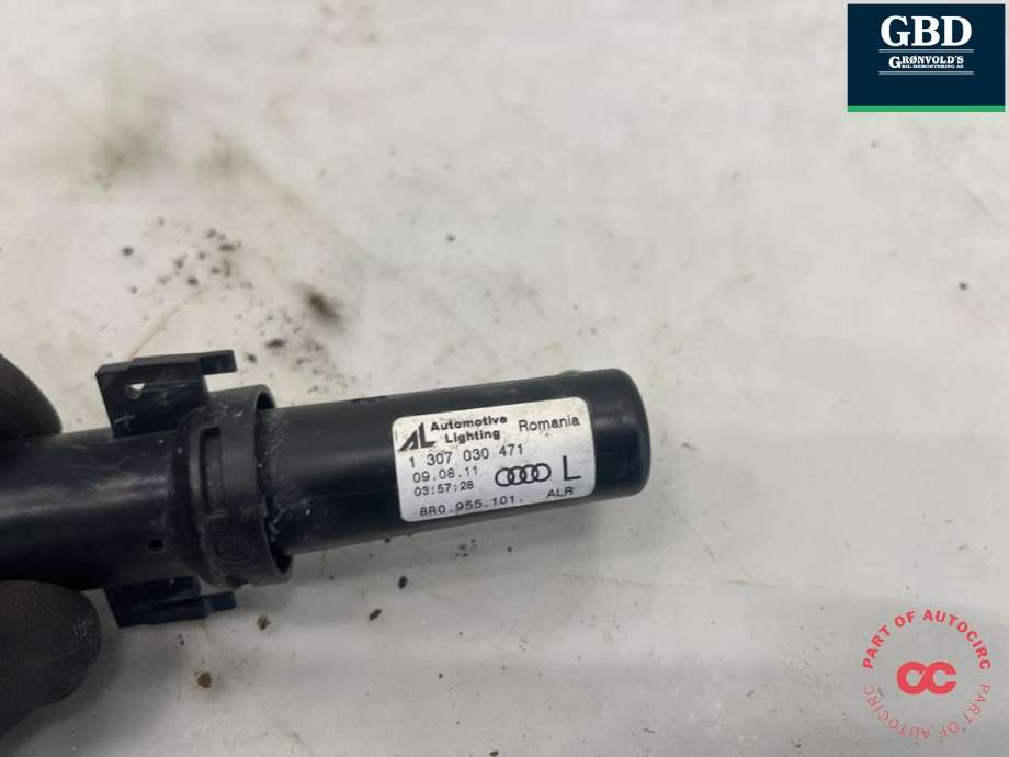 Lyktespylerdyse til Audi Q5 2008-2012 (Type I, Fase 1)  (8R0 955 102|)