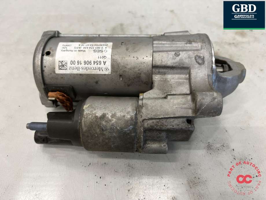Starter diesel til Mercedes Vito 2014-->> (W447) (W447) (A 654 906 16 00|A 654 906 14 00|)